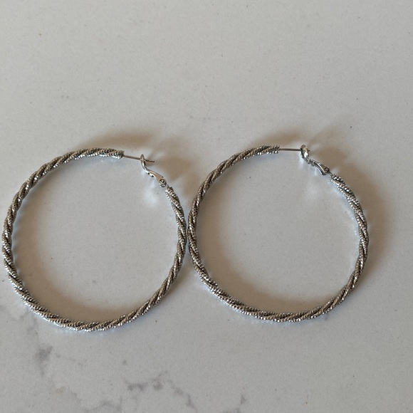Jewelry - Silver Hoop Earrings